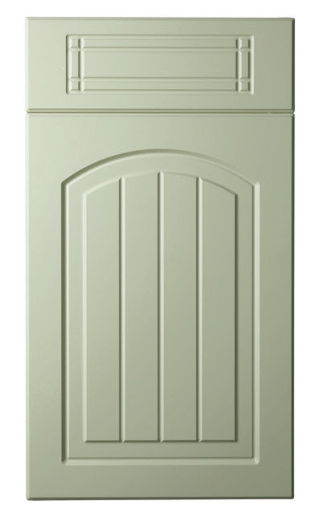 Saxon door design pictured in white